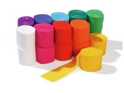 Zoom bild av CREPE PAPER RIBBONS 22 g