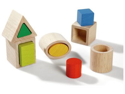 Zoom bild av GEOMETRIC MULTI-SHAPE SLOTTING PUZZLE