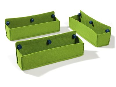 Zoom bild av Plug It SET OF 3 FELT STORAGE BASKETS