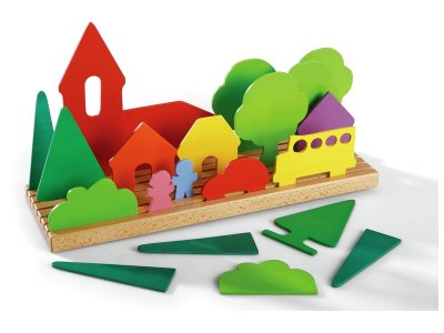 Zoom bild av 3D PUZZLE Countryside