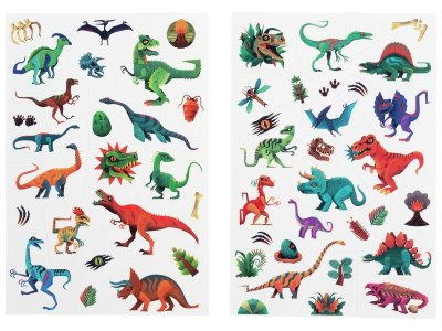 Zoom bild av TATTOOS Dinosaurs