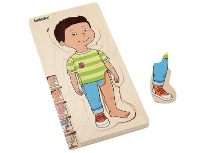 Zoom bild av The human body PUZZLES Boy