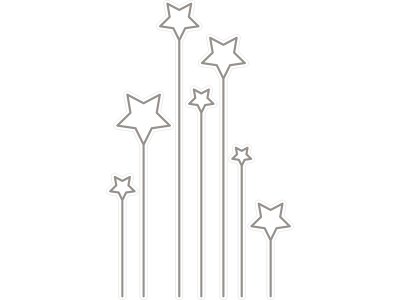 Zoom bild av MULTI-SURFACE STICKERS Stars