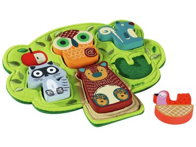Zoom bild av RELIEF SLOTTING PUZZLE Oski