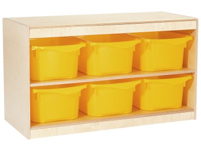 Zoom bild av TINY TOT STORAGE CABINET 6 trays 1 shelf