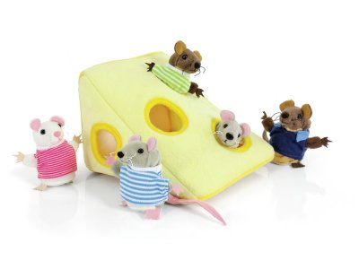 Zoom bild av HIDE-AND-SEEK PUPPETS Mouse family