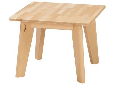 Zoom bild av NATURE SOLID BEECH TABLE 60x60 cm square