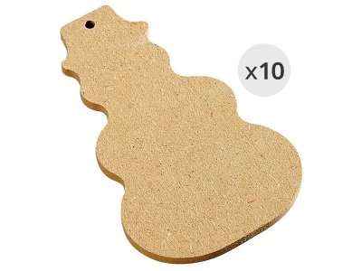 Zoom bild av MAXI PACK Snowmen HANGERS TO DECORATE