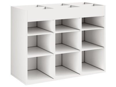 Zoom bild av MELAMINE CABINET H: 81 cm - L: 105 cm 6 shelves