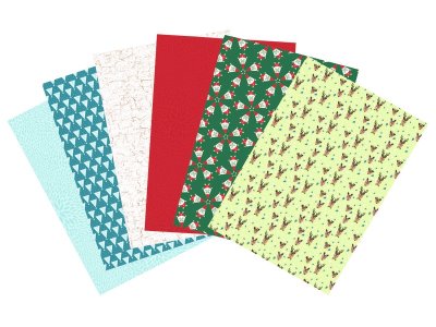 Zoom bild av DÉCOPATCH PAPER SHEETS Christmas