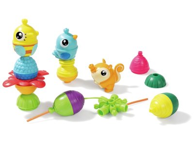Zoom bild av Lalaboom LINK-UP BEADS Animals