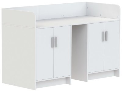Zoom bild av KAZÉO CHANGING TABLE 172 cm 12 shelves and 4 doors