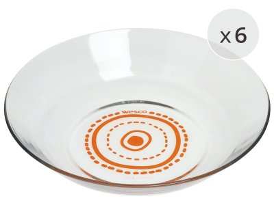 Zoom bild av PEPSYCOLOR TEMPERED GLASS TABLEWARE Soup dishes