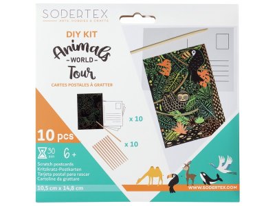 Zoom bild av SCRATCH ART CARDS Postcards