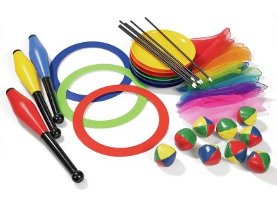 Zoom bild av KIT Beginners juggling set for 14 children