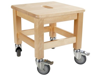 Zoom bild av LOW STOOL with castors