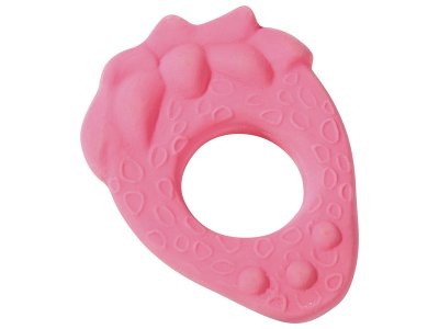 Zoom bild av TEETHING RATTLE Strawberry