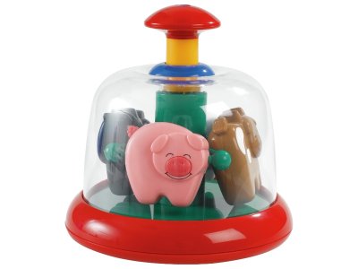 Zoom bild av SPINNING TOPS Farm animals