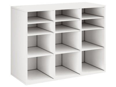 Zoom bild av MELAMINE CABINET H: 81 cm - L: 105 cm 9 shelves