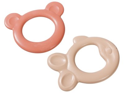 Zoom bild av BIO-BASED TEETHING RATTLE Bear and fish