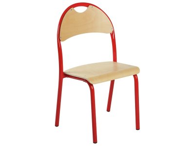 Zoom bild av METAL CHAIR WITH PROTECTED BACKREST T3