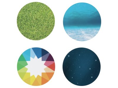Zoom bild av TRANSLUCENT DECORATIVE BASES FOR SENSORY TABLES