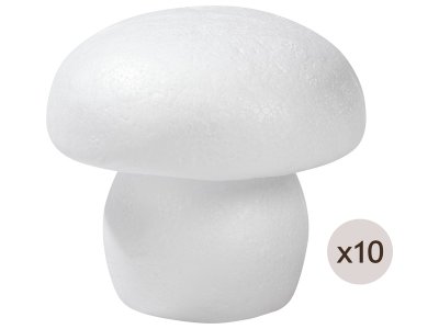 Zoom bild av POLYSTYRENE MUSHROOMS TO DECORATE