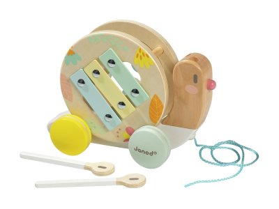 Zoom bild av PULL-ALONG TOY Musical snail