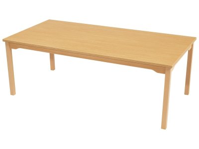 Zoom bild av NOISE-REDUCING TABLE WOODEN LEGS 160x80 cm rectangle