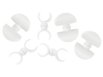 Zoom bild av DOUBLE ROTATING CLIPS FOR BATONS