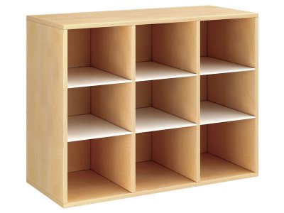Zoom bild av MELAMINE CABINET H: 81 cm - L: 105 cm 6 shelves