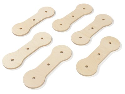 Zoom bild av SET OF 6 Evolution Scogym wooden BEAMS