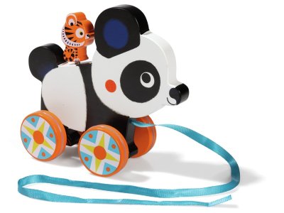 Zoom bild av PULL-ALONG TOY Billie the panda