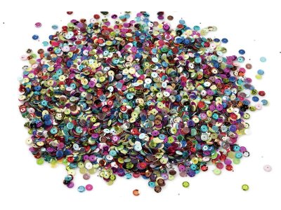 Zoom bild av ROUND PRE-DRILLED SEQUINS Multicoloured