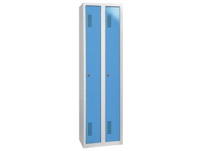 Zoom bild av METAL CLOAKROOM/CLOTHES RACK 2 doors