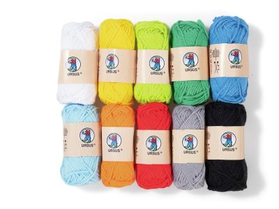 Zoom bild av Cotton BALLS OF THREAD