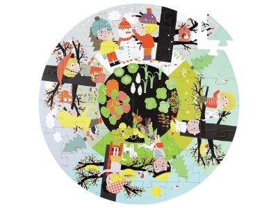 Zoom bild av 4 seasons CIRCULAR PUZZLE