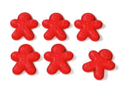 Zoom bild av INDIVIDUAL SILICONE MOULDS Gingerbread men