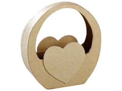 Zoom bild av HEART BASKET TO DECORATE
