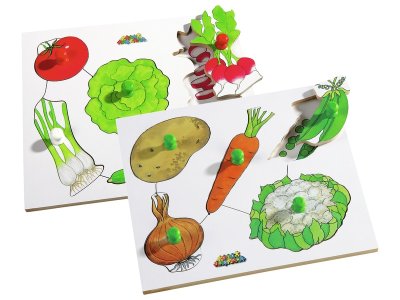 Zoom bild av MAXI PACK VEGETABLES LIFT-OUT PUZZLES