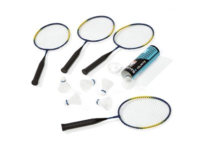 Zoom bild av Mini racket BADMINTON KIT for 4 children