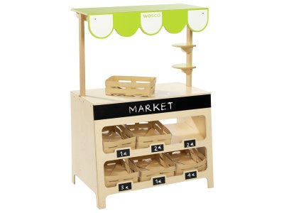 Zoom bild av GOURMET MARKET STALL & CRATES KIT