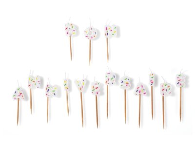 Zoom bild av HAPPY BIRTHDAY CANDLES