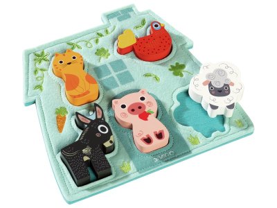 Zoom bild av RELIEF SLOTTING PUZZLE Mouki