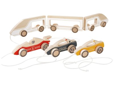 Zoom bild av MAXI PACK OF PULL-ALONG VEHICLES