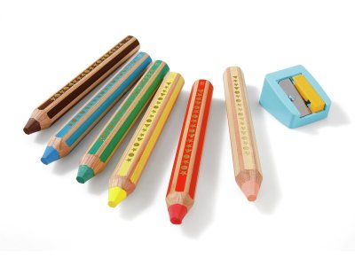 Zoom bild av Buddy 3 IN 1 COLOURED PENCILS