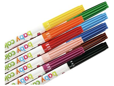 Zoom bild av BABY FELT TIP PENS Wallet of 10