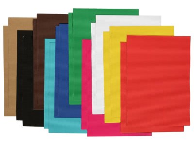 Zoom bild av SHEETS OF CORRUGATED CARDBOARD 230 g