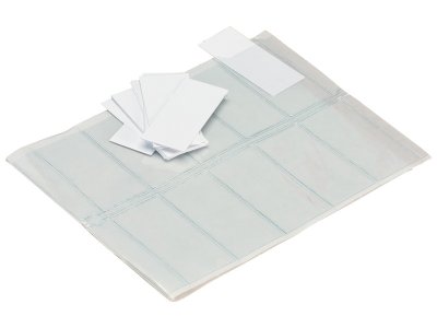 Zoom bild av ADHESIVE LABEL HOLDERS L: 6 cm - W: 3 cm.