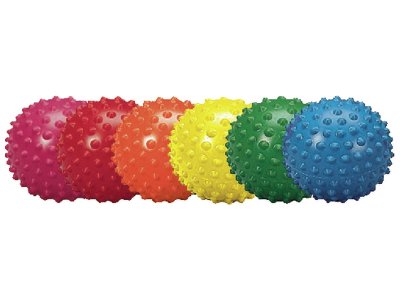 Zoom bild av 6 SOFT TEXTURED BALLS